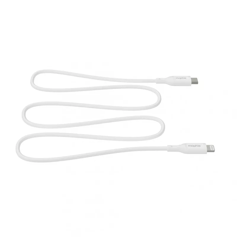 mophie essentials Lightning - USB-C | latauskaapeli (1M) valkoinen