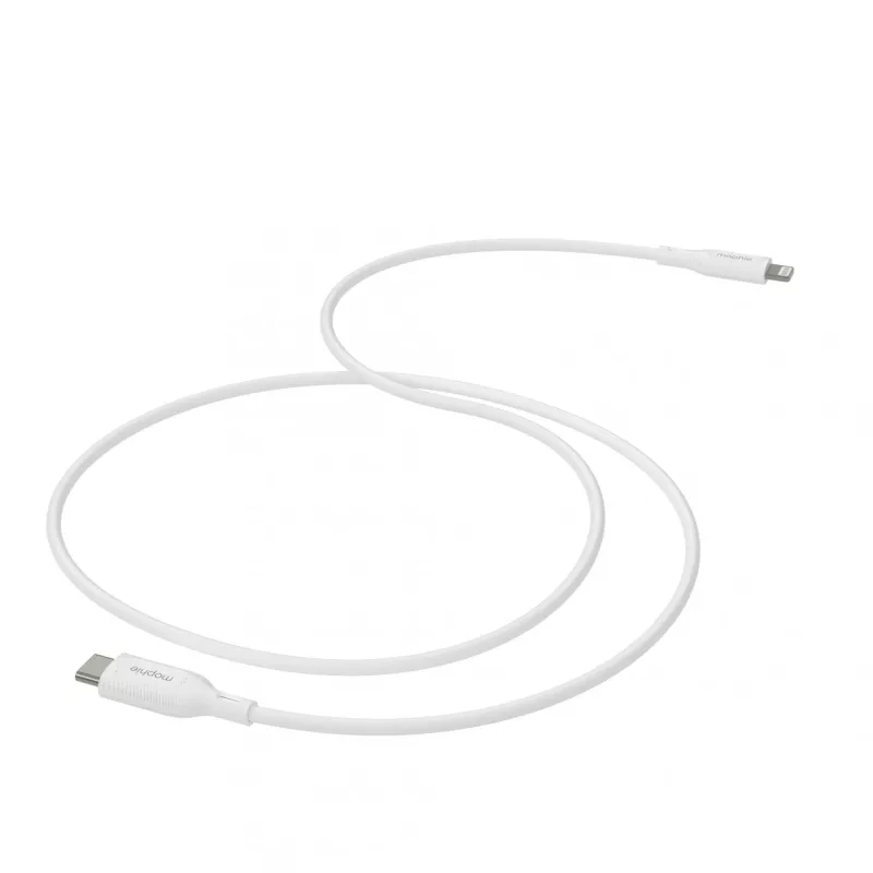mophie essentials Lightning - USB-C | latauskaapeli (1M) valkoinen