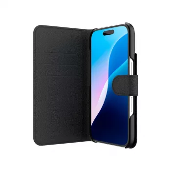 IFROGZ IF Defence Case Folio Apple iPhone 16 musta INTL, Folio, Apple, iPhone 16, 15,5 cm (6,1 tuumaa), musta