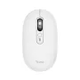 Langaton toimistohiiri TRUST Seron ohut Multi – molempikätinen, RF + Bluetooth, optinen 3200 DPI, 7 painiketta, valkoinen