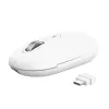 Langaton toimistohiiri TRUST Seron ohut Multi – molempikätinen, RF + Bluetooth, optinen 3200 DPI, 7 painiketta, valkoinen