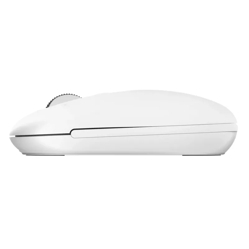 Langaton toimistohiiri TRUST Seron ohut Multi – molempikätinen, RF + Bluetooth, optinen 3200 DPI, 7 painiketta, valkoinen