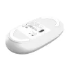 Langaton toimistohiiri TRUST Seron ohut Multi – molempikätinen, RF + Bluetooth, optinen 3200 DPI, 7 painiketta, valkoinen