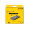 KVM-kytkin DeLOCK DisplayPort 8K 30 Hz USB 5 Gbit/s
