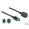 Virtalähdöllinen USB-jatkokaapeli DeLOCK 85982 12V 3m