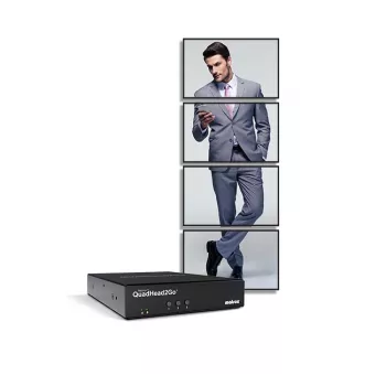 Matrox QuadHead2Go Q155 -moninäyttöohjainlaite / Q2G-H4K2