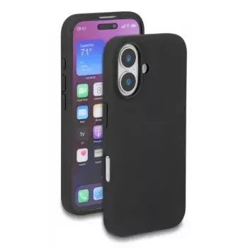 DELOCK pehmeä silikonisuojakotelo iPhone 17:lle, kotelo, musta, sopii 6,3 tuuman (16 cm) näytölle