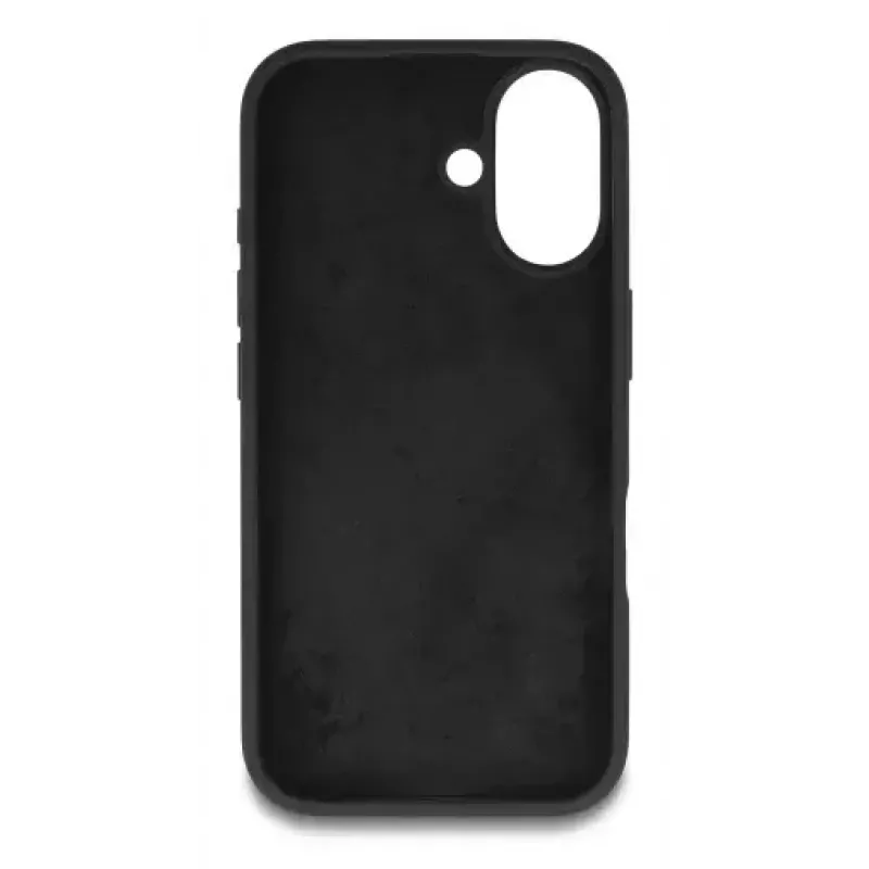 DELOCK pehmeä silikonisuojakotelo iPhone 17:lle, kotelo, musta, sopii 6,3 tuuman (16 cm) näytölle