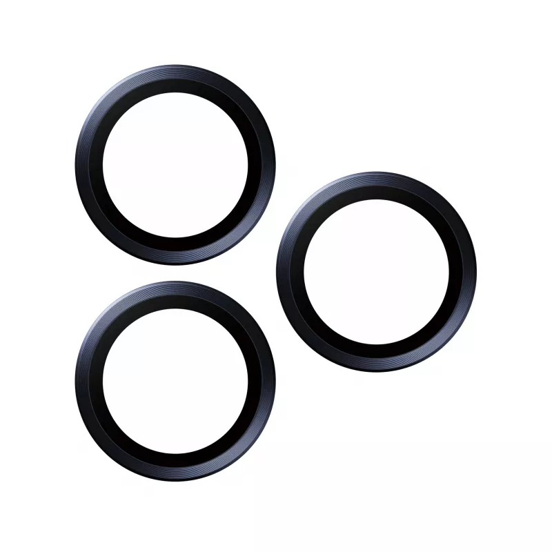 PanzerGlass Hoops kameran linssinsuoja iPhone 15 Pro 15 Pro Max sininen titanium naarmuuntumaton iskunkestävä