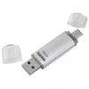 Hama FlashPen C-Laeta 00124162 USB-muistitikku, 32 GB, USB 3.0 / USB Type-C, hopea