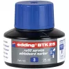 Tussin täyttömuste Edding BTK-25 sininen 25 ml, vaihtomuste tussille