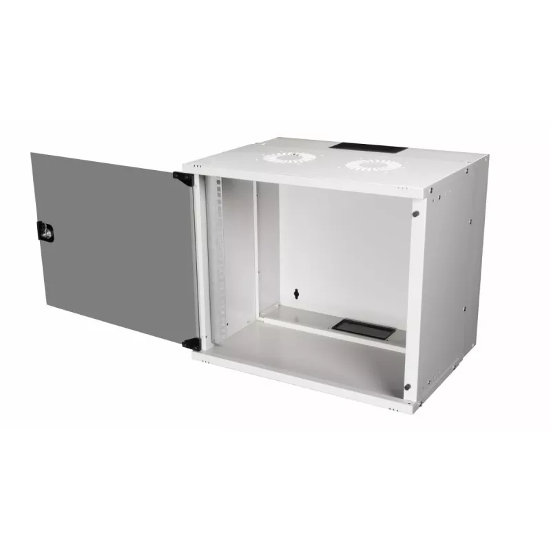 Seinäkiinnitteinen räkkikaappi Eco Mount 19