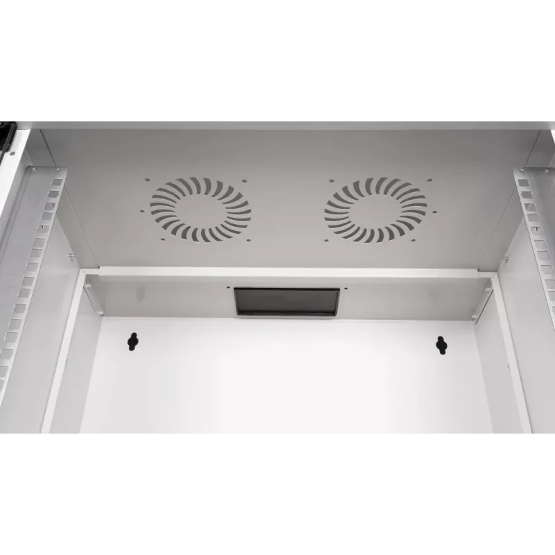 Seinäkiinnitteinen räkkikaappi Eco Mount 19