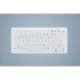 Näppäimistösuoja Active Key AK-C4110 — silikoni, saksalainen asettelu, 291×139×25 mm, valkoinen
