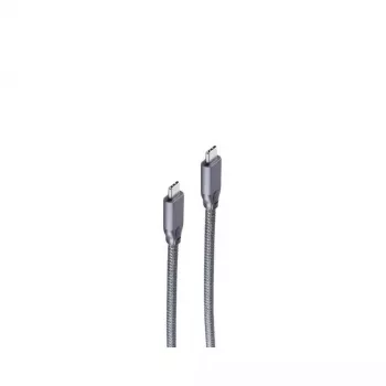 USB-kaapeli ShiverPeaks BS13-47040 USB 3.2 Gen 2 3 m USB-C harmaa