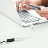 Techly DisplayPort 1.2 uros / HDMI naaras -sovitin 15 cm valkoinen IADAP DP-HDMIF2