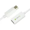 Techly DisplayPort 1.2 uros / HDMI naaras -sovitin 15 cm valkoinen IADAP DP-HDMIF2