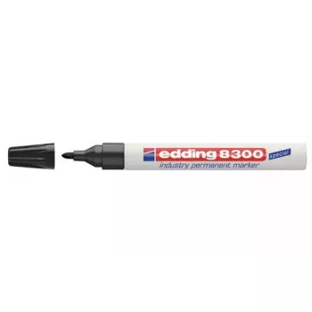 Pysyvä merkkiaine pyöreä kärki Edding 8300 musta