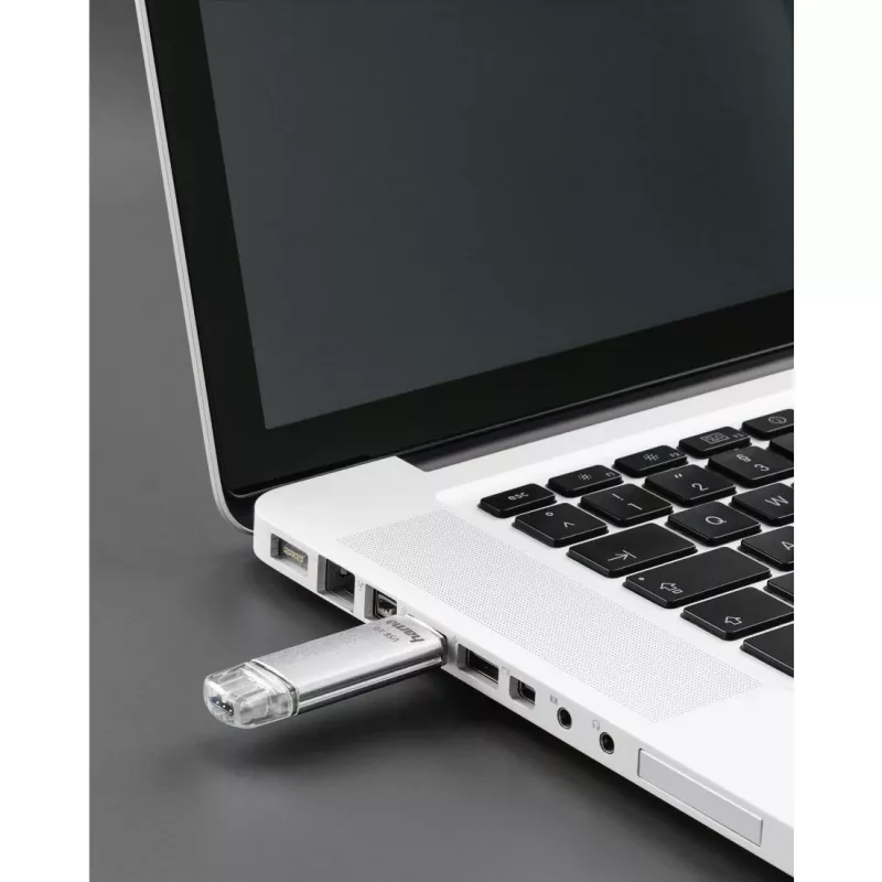 Hama C-Laeta USB-muistitikku 256 GB USB Type-A / USB Type-C 3.2 Gen 1 (3.1 Gen 1) hopea
