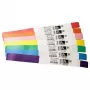 Zebra Z-Band Splash sininen itseliimautuva tarra