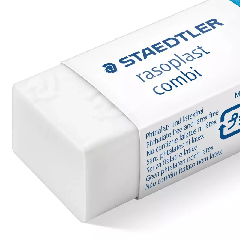 Staedtler rasoplast combi 526 BT30 pyyhekumi, 43 x 19 x 13 mm