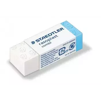 Pyyhekumi Staedtler rasoplast combi 526 BT, valkoinen, 43×19×13 mm, 1 kpl