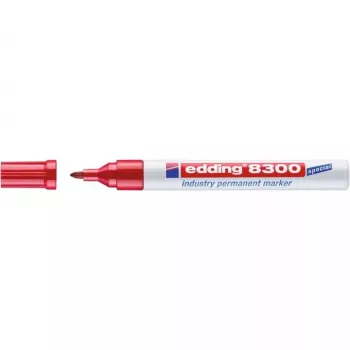 Pysyvämerkki pyöreä kärki Edding 8300 punainen