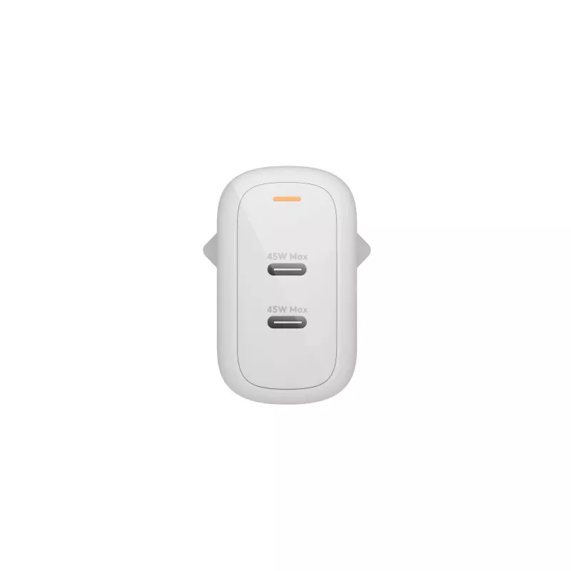 dbramante1928 re-charge Pro - EU-seinälaturi 2x USB-C 45W - W