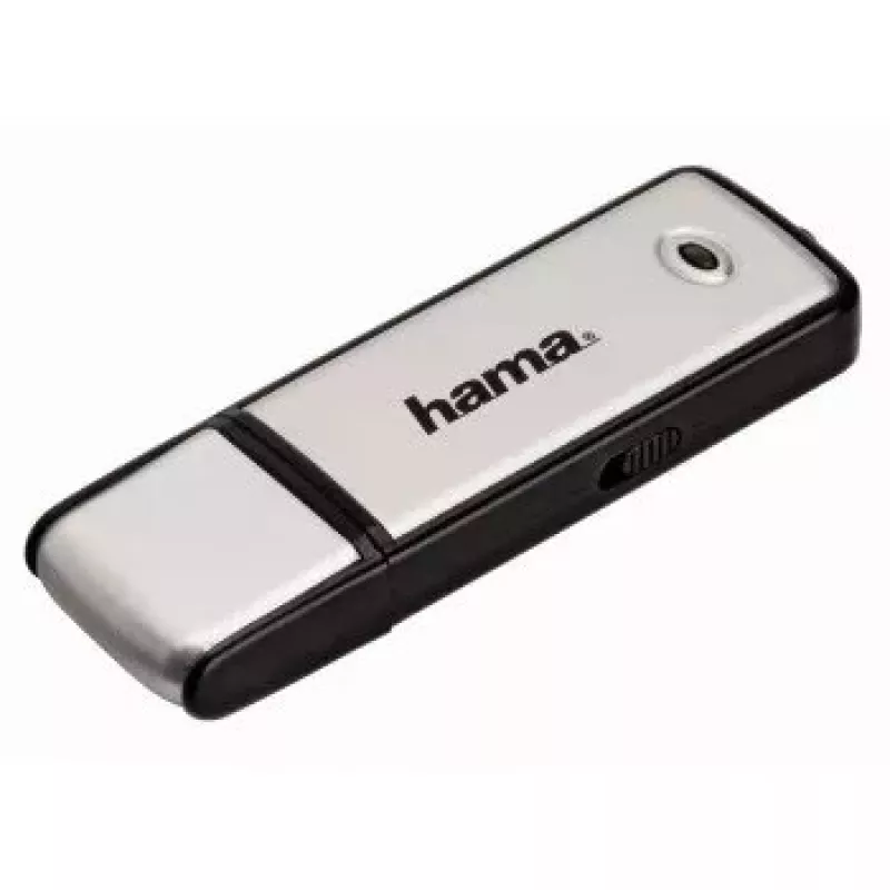 Hama FlashPen ”Fancy” USB 2.0 16GB 40X USB-muistitikku USB Type-A musta, hopea