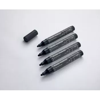 Merkkiaine Sigel BA012 4 kpl musta