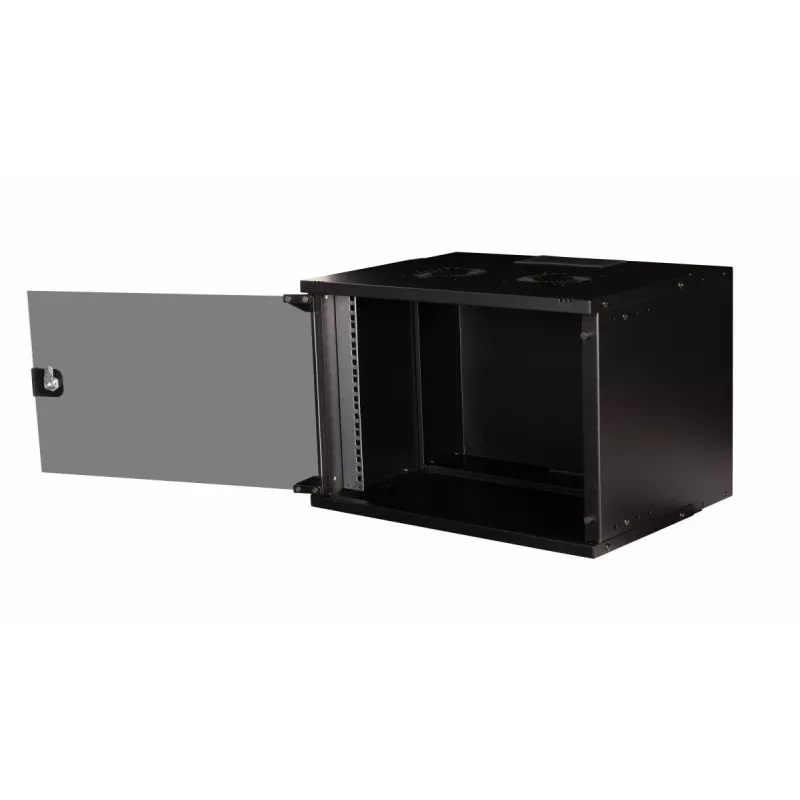 Equip Eco Mount 19 tuuman kaappi, 07HE, 540X400MM, RAL9005 musta