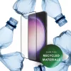 dbramante1928 eco-shield - Galaxy S23 - musta edge karkaistu näytönsuojakalvo