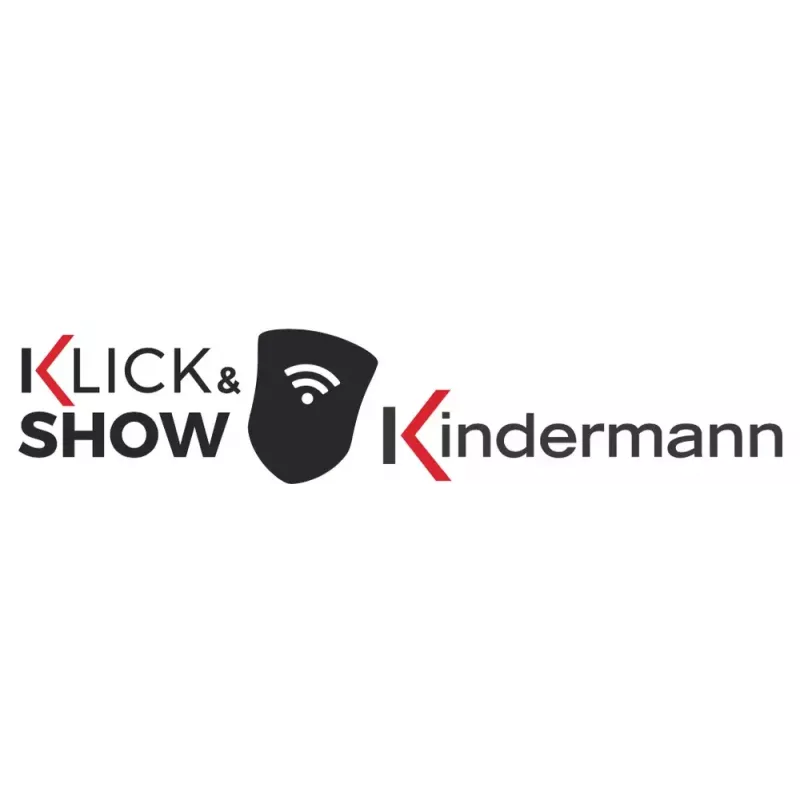 Kindermann KLICK & SHOW K-40 langaton esitysjärjestelmä pöytämalli grafiitti