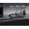 DANGBEI aktiivinen stereoskooppinen 3D-lasit, Micro-USB, musta