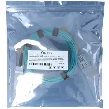 Kuitu-InfiniBand-kaapeli BlueOptics QSFP56–QSFP56 5 m, oranssi