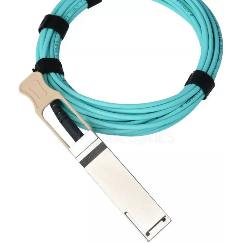 Kuitu-InfiniBand-kaapeli BlueOptics QSFP56–QSFP56 5 m, oranssi