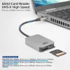 Kortinlukija ACT AC7056 USB 3.2 Gen 1 Type-C harmaa MicroSD SD