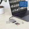 Kortinlukija ACT AC7056 USB 3.2 Gen 1 Type-C harmaa MicroSD SD