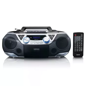 Lenco SCD-720SI -kannettava radio, digitaalinen viritin DAB FM, 2-tiekaiutin