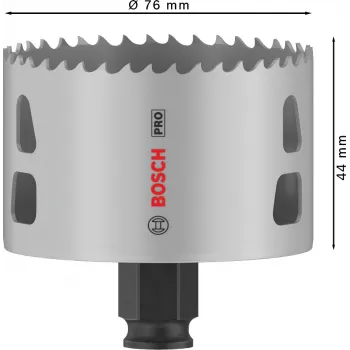 Reikäsaha Bosch PRO Multi Material PC Plus 44/76 mm yksittäinen poranterä