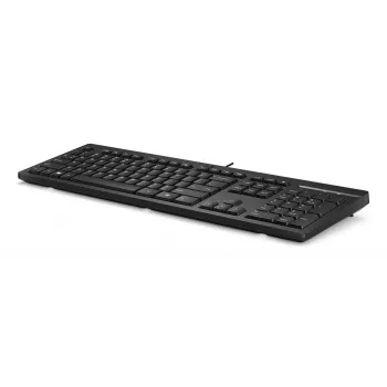 HP 125 johdollinen näppäimistö Full-Size USB kalvo QWERTY musta