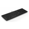 HP 125 johdollinen näppäimistö Full-Size USB kalvo QWERTY musta