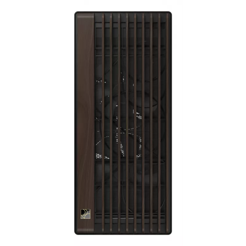 ASUS ProArt PA602 Wood Edition Modern musta - Tempered Glass Panel Midi Tower musta, puu