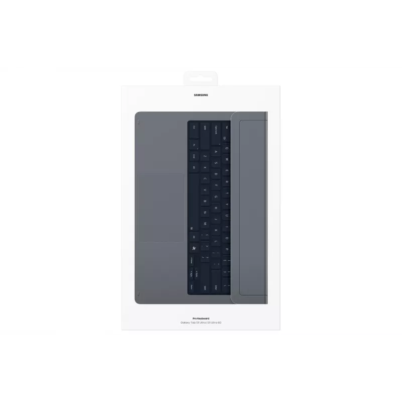 Samsung EF-DX935 QWERTZ saksa Pogo Pin harmaa