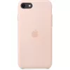 Suojakotelo Apple iPhone SE silikonikotelo - Pink Sand