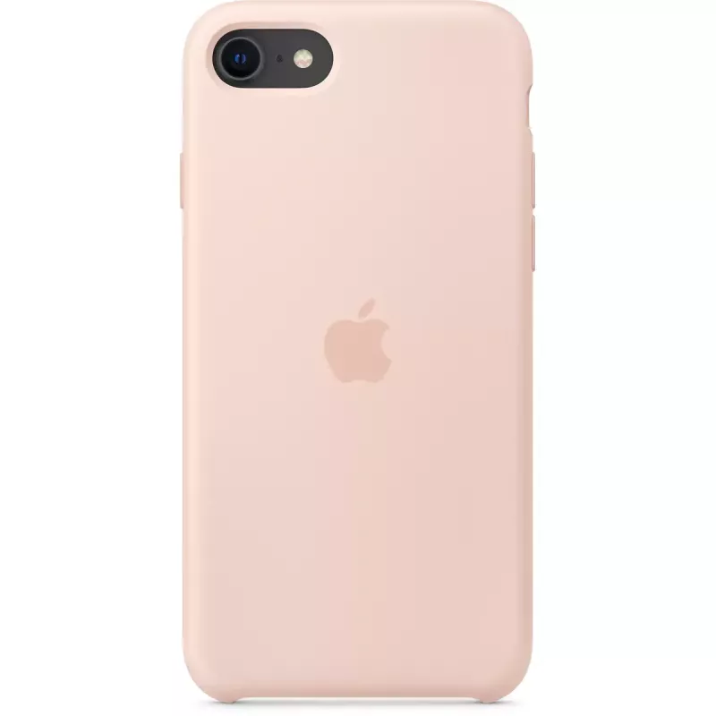 Suojakotelo Apple iPhone SE silikonikotelo - Pink Sand