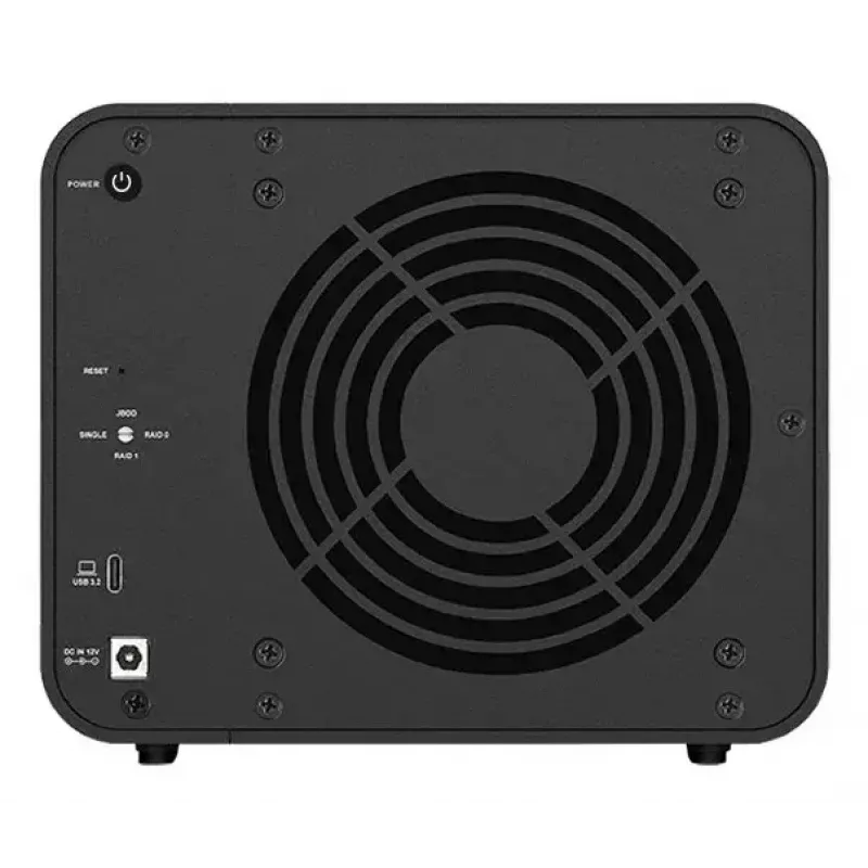 TerraMaster D8 Hybrid 8-paikkainen DAS-levykotelo, USB 3.2 Gen 2, ilman levyjä