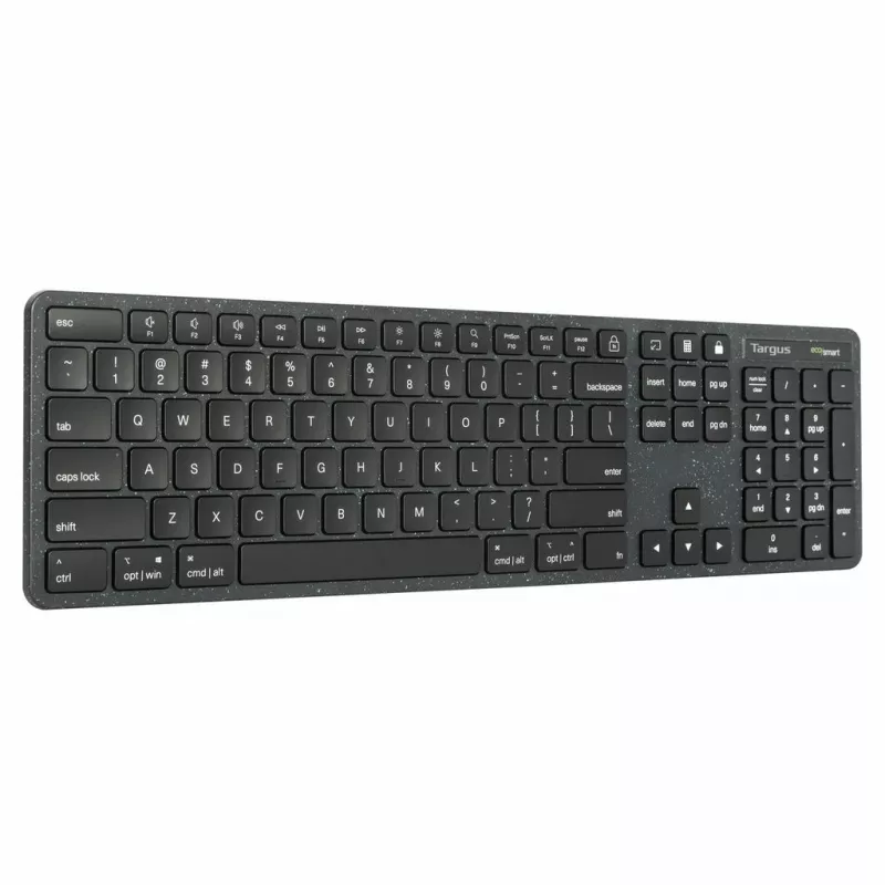 Targus EcoSmart AKB874UK näppäimistö yleis USB QWERTY UK-englanti musta
