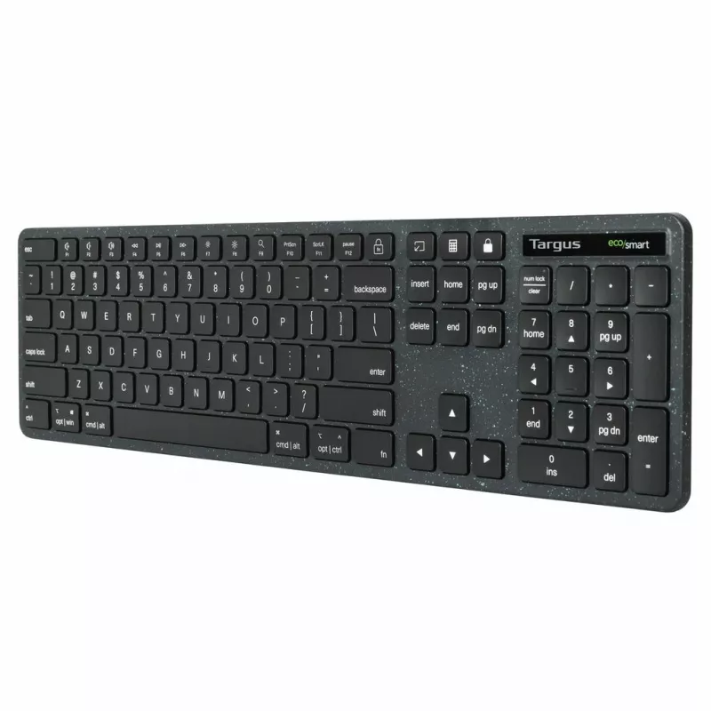 Targus EcoSmart AKB874UK näppäimistö yleis USB QWERTY UK-englanti musta