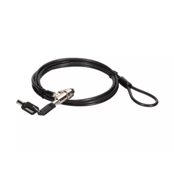 Conceptronic CUSTODIO02BS avaimellinen kannettavan tietokoneen lukko, vakio turvapaikka, 1,8 m